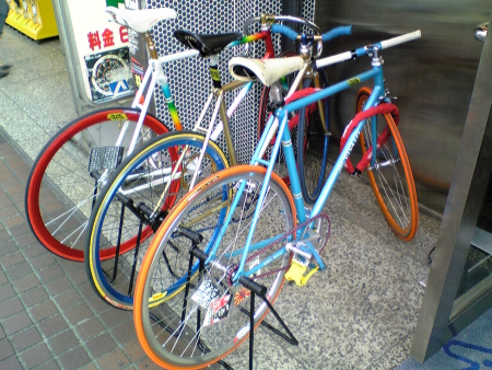 Pist bikes Shinjuku 